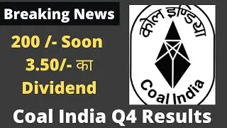 COAL INDIA SHARE LATEST NEWS &bull; COAL INDIA Q4 RESULTS 2021🔥 DIVIDEND &bull; SHARE MARKET LATEST NEWS TODAY