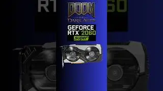 Doom The Dark Ages - RTX 2060 Super - Medium - DLSS Quality - 1080p #doomthedarkages