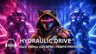 HYDRAULIC DRIVE | Hard Techno (154 BPM) | TEMPO PROTOCOL