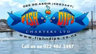 Fishndips Charters *Jigging for Kingfish and Snapper*  - Fishing Auckland New Zealand