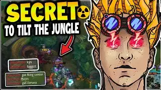 The SECRET To Tilting The ENEMY JUNGLE with Heimerdinger! 100% TILT RATE! - League of Legends
