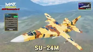 SU-24M New Tier 2 Strike Fighter Gameplay 