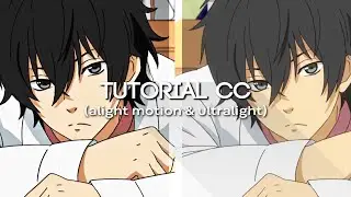 Tutorial CC - alight motion and ultralight