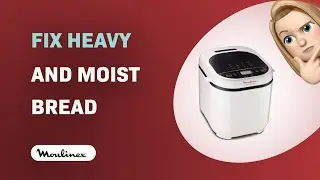 Hoe fix je zwaar en vochtig brood in de Moulinex Pain Dor&eacute; OW210130
