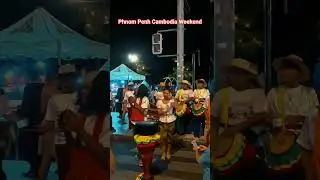 Phnom Penh Cambodia Weekend Walk Street - DCP TRAVEL #dcptravel #walkingtour #cambodia #nightlife