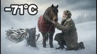 Heartwarming Animal Rescue | Lonely Man Saves Horse Abandoned In Siberian Blizzard ❄️🐴