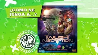 Como se Juega a Twilight Inscription en castellano (Juego de Mesa  Roll & Write )