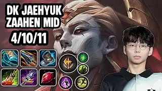 DK Jaehyuk Zaahen Mid SoloQ Replay 20260107