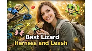 🦎 Обзор комплекта шлейки и поводка для бородатой ящерицы SEZDEKI &mdash; плюсы, минусы и окончательный ...