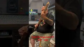 Todd Strange #crowbar #down #bass laying it down on upcoming EYE👁️AM  release @eyeamband