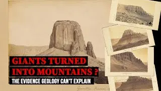 The 'Mud Fossil' Evidence Ancient Titans Were Real and The Flood Fossilized Them Into Landscapes