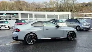 BMW M240i xDrive Coupe Brooklyn Grey Pro Pack M Performance for sale at Castle Motors
