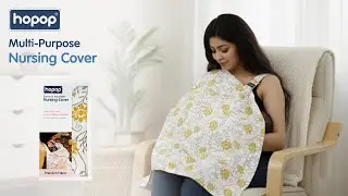Best Nursing Cover for Breastfeeding | Use this Breastfeeding Cover - Hopop #breastfeeding #baby