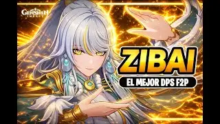 [Acceso Anticipado] ZIBAI ES EL MEJOR DPS F2P DE Genshin Impact Luna IV
