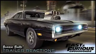 REACTING TO FAST & FURIOUS CROSSROADS  TRAILER 2020