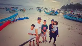 Jalan Kaki Berburu Sunrise di Pantai Timur Pangandaran dari Hotel Laut Biru Resort