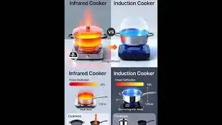 ⚡ Induction vs Infrared Cooker: Which One Really Saves Electricity ? 