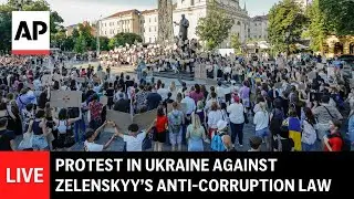LIVE: Protest in Ukraine against Zelenskyy&rsquo;s anti-corruption law