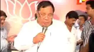 Presidential candidate PA Sangma in Bhubaneswar