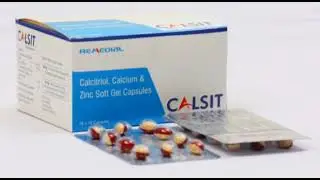 CALSIT Capsule - Calcitriol+Calcium Carbonate+ Zinc - Remedial Healthcare