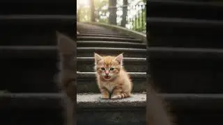 😸Tiny kitten talking #chatonmignon #kittencomedy #kittenmusic #funnykittens