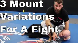 3 BJJ Mount Positions For Self Defense / Fight (Advantage of High Mounts)