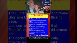 ⚖️ Supreme Court Rejects Ghislaine Maxwell Appeal🤔🤔#usashorts #usashorts feed #ytshorts