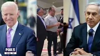 Alex Traiman discusses Netanyahu's visit to Washington, D.C. with Fox 5 NY on July 22, 2024.