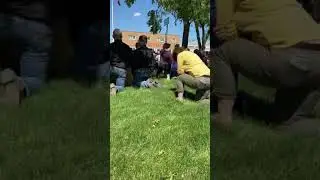 A Moment of Silence #BLM Protest 2020