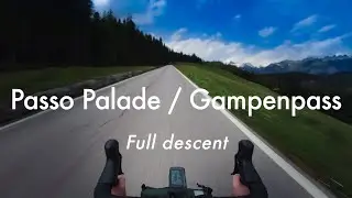 🚴 Passo Palade (Gampenpass) Full Descent to Lana – Epic Cycling in South Tyrol 🇮🇹