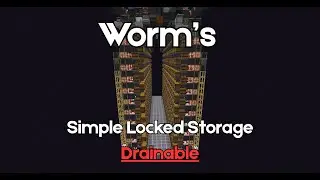 Locked Bulk Storage (Drainable)