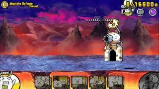 Battle cats-Absolute Defense(Insane) 3minutes clear