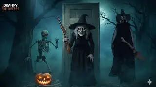 GRANNY HALLOWEEN GAMEPLAY | HORROR ESCAPE GAMEPLAY | EPISODE 43 | SHORT BRO 