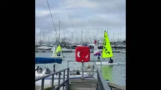 Topper, RS Zest & RS Feva Race Start | Light Winds Challenge on the Hamble