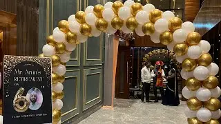 Retirement Event Decorations🎉| Ballon Decor For Retirement Event 🎈#tajievents #retirement #decor 
