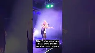 When death metal vocalist starts rapping 😤 #archspire #staytech #speedrap