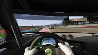 ACRL GTE S6R01 - Paul Ricard - Petrol following his GPS
