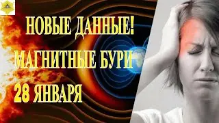 ВНИМАНИЕ! НОВЫЕ ДАННЫЕ! МАГНИТНЫЕ БУРИ 28 ЯНВАРЯ 2026!