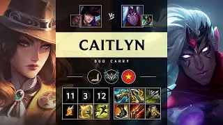 Caitlyn ADC vs Varus - VN Challenger Patch 25.14