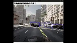 Real time object detection in Carla simulator