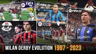 Milan Derby Opening Match Evolution In FIFA | 1997 - 2023 |