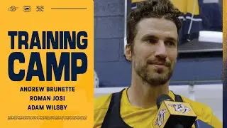 Brunette, Josi & Wilsby Media Availability - Training Camp: Oct. 3, 2025