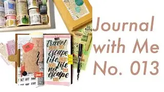 Journal with Me No. 013 | Midori Traveler's Notebook