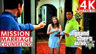 GTA V Mission Marriage Counseling Gameplay Walkthough No Commentary 4K Ultra HD #gta #gtav