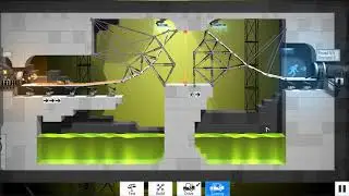 Bridge Constructor Portal: Test Chamber 15