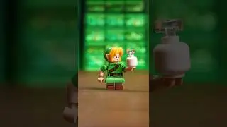 Peak Link Movement #lego #zelda #stopmotion #shorts