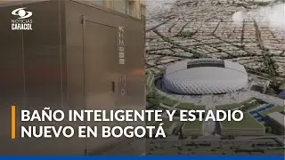 Así funciona el primer baño inteligente instalado en el centro de Bogotá: será gratis el primer mes