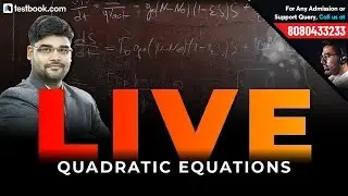 SBI PO 2019 | Quadratic Equations for SBI PO Quant | Live SBI Math Class by Utkarsh Sir