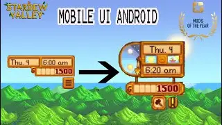 Stardew Valley MobileUI Mods Review!! Android!!