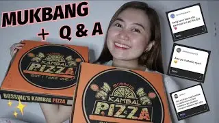 MUKBANG ft. BOSSING&rsquo;S KAMBAL PIZZA | Q & A VLOG | Rocel Pagtalunan